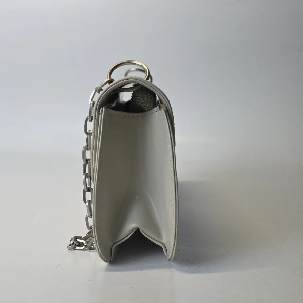 Esprit Off-White‎ Leather Shoulder Bag
